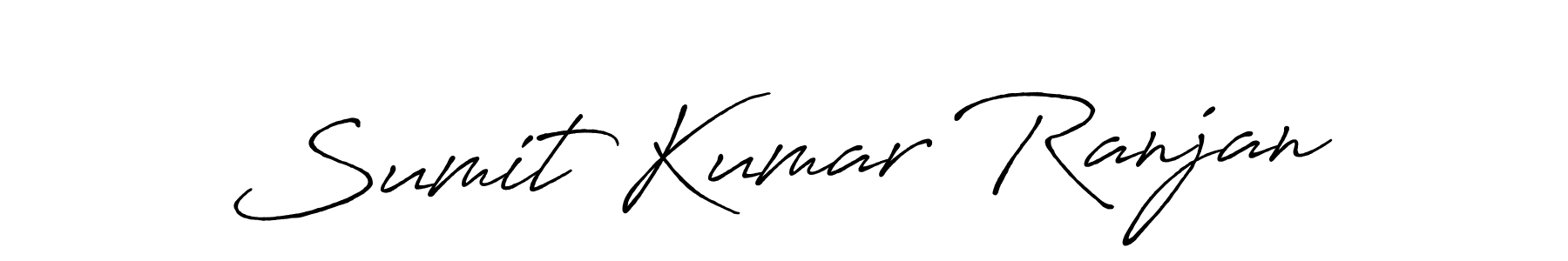 Also we have Sumit Kumar Ranjan name is the best signature style. Create professional handwritten signature collection using Antro_Vectra_Bolder autograph style. Sumit Kumar Ranjan signature style 7 images and pictures png