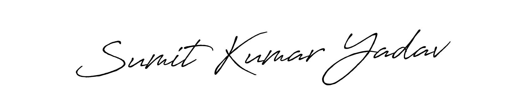 Also You can easily find your signature by using the search form. We will create Sumit Kumar Yadav name handwritten signature images for you free of cost using Antro_Vectra_Bolder sign style. Sumit Kumar Yadav signature style 7 images and pictures png