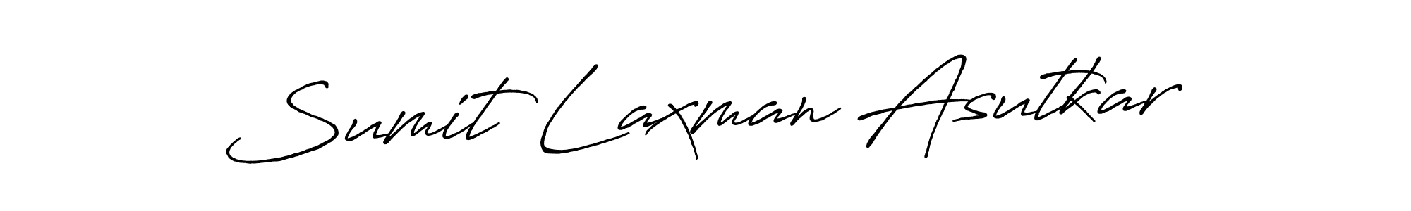 Make a beautiful signature design for name Sumit Laxman Asutkar. Use this online signature maker to create a handwritten signature for free. Sumit Laxman Asutkar signature style 7 images and pictures png