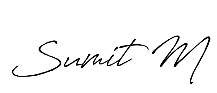 You can use this online signature creator to create a handwritten signature for the name Sumit M. This is the best online autograph maker. Sumit M signature style 7 images and pictures png
