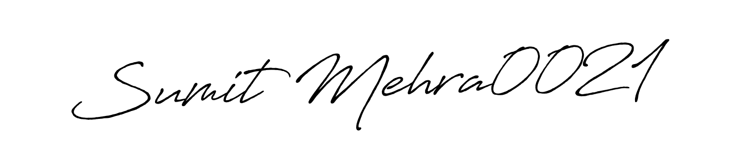 How to make Sumit Mehra0021 name signature. Use Antro_Vectra_Bolder style for creating short signs online. This is the latest handwritten sign. Sumit Mehra0021 signature style 7 images and pictures png