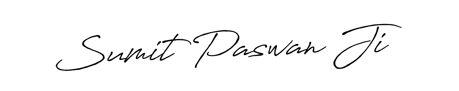 Antro_Vectra_Bolder is a professional signature style that is perfect for those who want to add a touch of class to their signature. It is also a great choice for those who want to make their signature more unique. Get Sumit Paswan Ji name to fancy signature for free. Sumit Paswan Ji signature style 7 images and pictures png