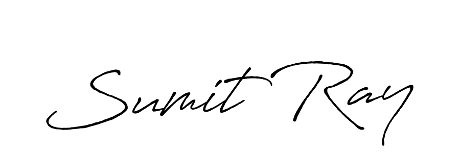 Use a signature maker to create a handwritten signature online. With this signature software, you can design (Antro_Vectra_Bolder) your own signature for name Sumit Ray. Sumit Ray signature style 7 images and pictures png