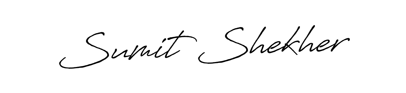 Make a beautiful signature design for name Sumit Shekher. Use this online signature maker to create a handwritten signature for free. Sumit Shekher signature style 7 images and pictures png