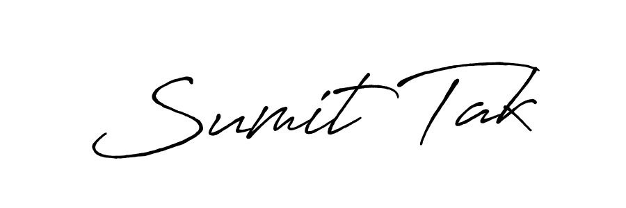 This is the best signature style for the Sumit Tak name. Also you like these signature font (Antro_Vectra_Bolder). Mix name signature. Sumit Tak signature style 7 images and pictures png