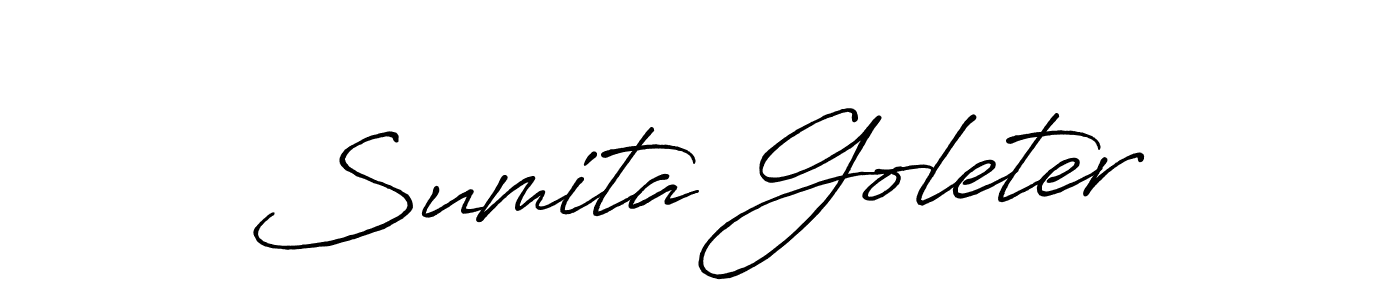 Check out images of Autograph of Sumita Goleter name. Actor Sumita Goleter Signature Style. Antro_Vectra_Bolder is a professional sign style online. Sumita Goleter signature style 7 images and pictures png