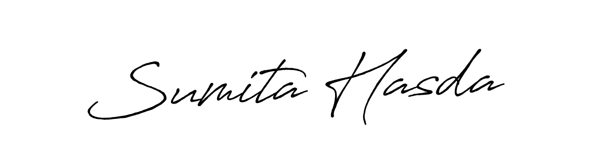 Make a beautiful signature design for name Sumita Hasda. Use this online signature maker to create a handwritten signature for free. Sumita Hasda signature style 7 images and pictures png
