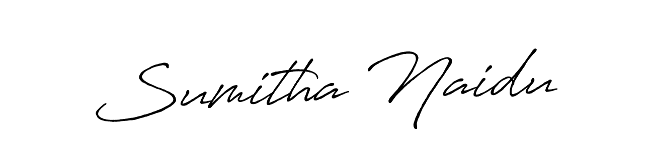 This is the best signature style for the Sumitha Naidu name. Also you like these signature font (Antro_Vectra_Bolder). Mix name signature. Sumitha Naidu signature style 7 images and pictures png