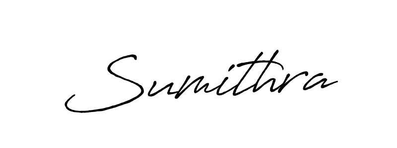 Use a signature maker to create a handwritten signature online. With this signature software, you can design (Antro_Vectra_Bolder) your own signature for name Sumithra. Sumithra signature style 7 images and pictures png