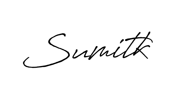 How to Draw Sumitk signature style? Antro_Vectra_Bolder is a latest design signature styles for name Sumitk. Sumitk signature style 7 images and pictures png