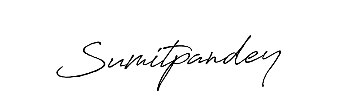 Use a signature maker to create a handwritten signature online. With this signature software, you can design (Antro_Vectra_Bolder) your own signature for name Sumitpandey. Sumitpandey signature style 7 images and pictures png