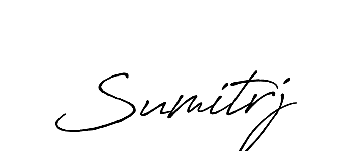 You should practise on your own different ways (Antro_Vectra_Bolder) to write your name (Sumitrj) in signature. don't let someone else do it for you. Sumitrj signature style 7 images and pictures png