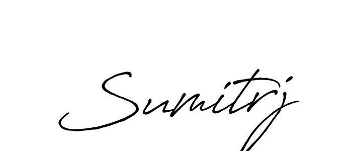 Similarly Antro_Vectra_Bolder is the best handwritten signature design. Signature creator online .You can use it as an online autograph creator for name Sumitrj. Sumitrj signature style 7 images and pictures png