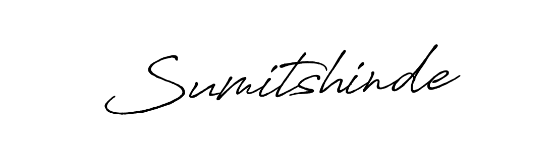 Use a signature maker to create a handwritten signature online. With this signature software, you can design (Antro_Vectra_Bolder) your own signature for name Sumitshinde. Sumitshinde signature style 7 images and pictures png