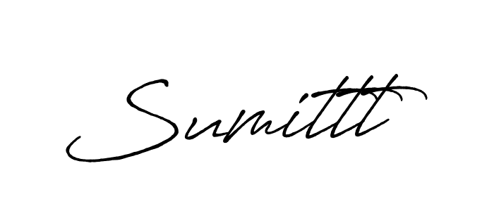 if you are searching for the best signature style for your name Sumittt. so please give up your signature search. here we have designed multiple signature styles  using Antro_Vectra_Bolder. Sumittt signature style 7 images and pictures png