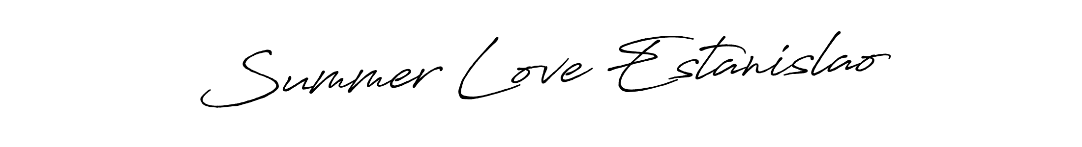 You can use this online signature creator to create a handwritten signature for the name Summer Love Estanislao. This is the best online autograph maker. Summer Love Estanislao signature style 7 images and pictures png
