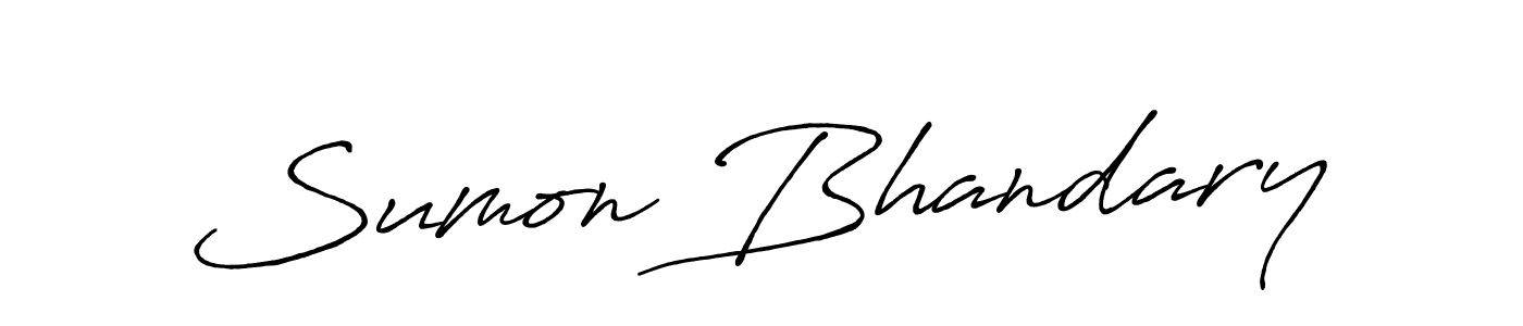 This is the best signature style for the Sumon Bhandary name. Also you like these signature font (Antro_Vectra_Bolder). Mix name signature. Sumon Bhandary signature style 7 images and pictures png