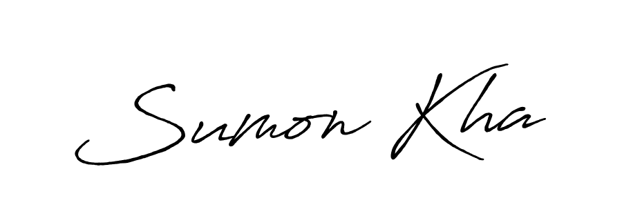 How to Draw Sumon Kha signature style? Antro_Vectra_Bolder is a latest design signature styles for name Sumon Kha. Sumon Kha signature style 7 images and pictures png