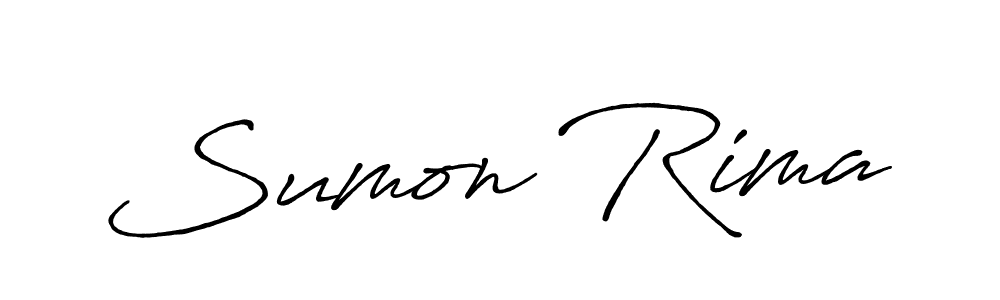 if you are searching for the best signature style for your name Sumon Rima. so please give up your signature search. here we have designed multiple signature styles  using Antro_Vectra_Bolder. Sumon Rima signature style 7 images and pictures png