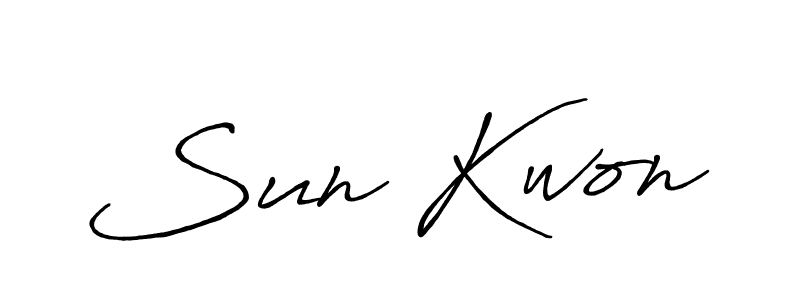 Also You can easily find your signature by using the search form. We will create Sun Kwon name handwritten signature images for you free of cost using Antro_Vectra_Bolder sign style. Sun Kwon signature style 7 images and pictures png