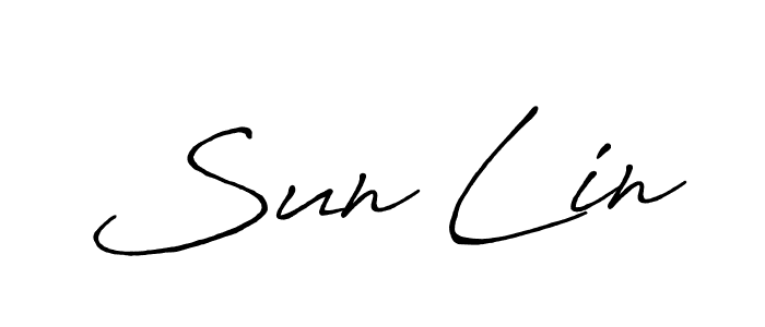 Best and Professional Signature Style for Sun Lin. Antro_Vectra_Bolder Best Signature Style Collection. Sun Lin signature style 7 images and pictures png