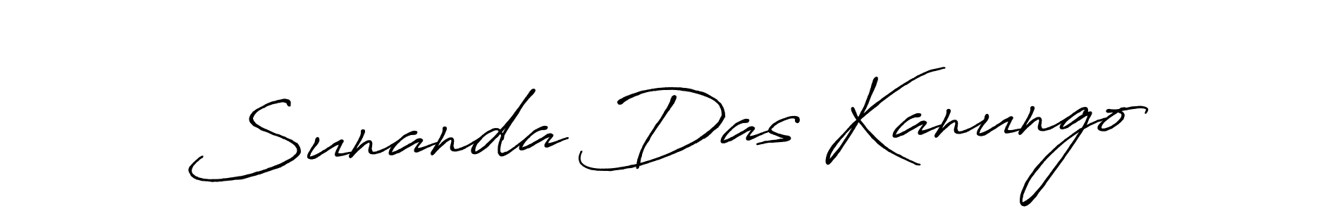 Make a short Sunanda Das Kanungo signature style. Manage your documents anywhere anytime using Antro_Vectra_Bolder. Create and add eSignatures, submit forms, share and send files easily. Sunanda Das Kanungo signature style 7 images and pictures png