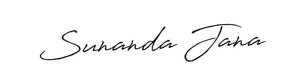 How to Draw Sunanda Jana signature style? Antro_Vectra_Bolder is a latest design signature styles for name Sunanda Jana. Sunanda Jana signature style 7 images and pictures png