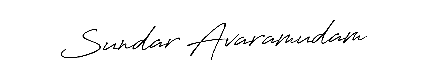 Antro_Vectra_Bolder is a professional signature style that is perfect for those who want to add a touch of class to their signature. It is also a great choice for those who want to make their signature more unique. Get Sundar Avaramudam name to fancy signature for free. Sundar Avaramudam signature style 7 images and pictures png