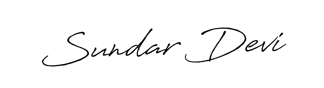 How to make Sundar Devi signature? Antro_Vectra_Bolder is a professional autograph style. Create handwritten signature for Sundar Devi name. Sundar Devi signature style 7 images and pictures png