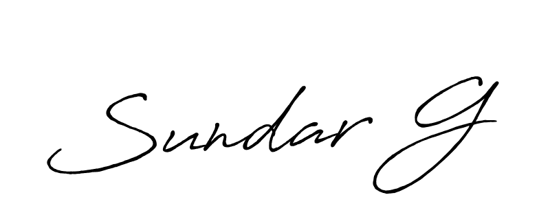 This is the best signature style for the Sundar G name. Also you like these signature font (Antro_Vectra_Bolder). Mix name signature. Sundar G signature style 7 images and pictures png