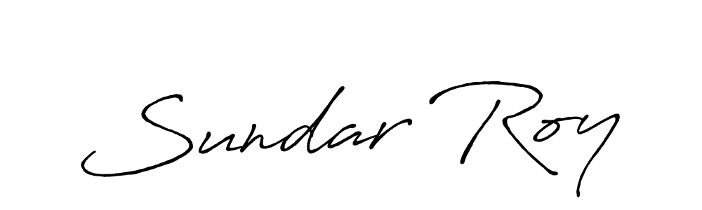 It looks lik you need a new signature style for name Sundar Roy. Design unique handwritten (Antro_Vectra_Bolder) signature with our free signature maker in just a few clicks. Sundar Roy signature style 7 images and pictures png