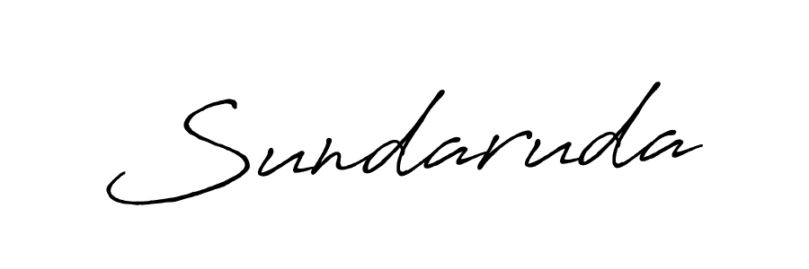 Once you've used our free online signature maker to create your best signature Antro_Vectra_Bolder style, it's time to enjoy all of the benefits that Sundaruda name signing documents. Sundaruda signature style 7 images and pictures png