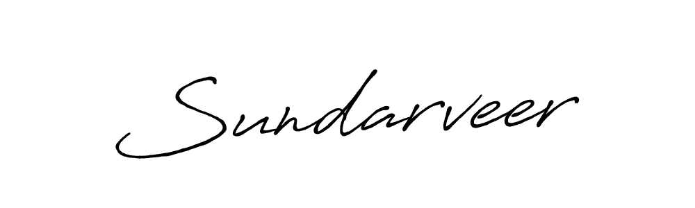 Make a beautiful signature design for name Sundarveer. Use this online signature maker to create a handwritten signature for free. Sundarveer signature style 7 images and pictures png