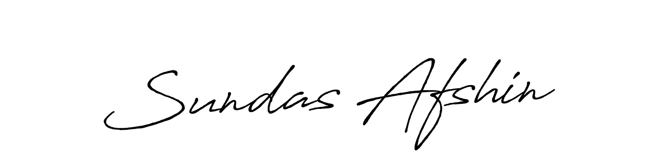 It looks lik you need a new signature style for name Sundas Afshin. Design unique handwritten (Antro_Vectra_Bolder) signature with our free signature maker in just a few clicks. Sundas Afshin signature style 7 images and pictures png