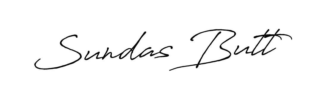 Sundas Butt stylish signature style. Best Handwritten Sign (Antro_Vectra_Bolder) for my name. Handwritten Signature Collection Ideas for my name Sundas Butt. Sundas Butt signature style 7 images and pictures png