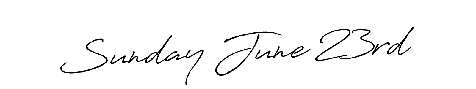 This is the best signature style for the Sunday June 23rd name. Also you like these signature font (Antro_Vectra_Bolder). Mix name signature. Sunday June 23rd signature style 7 images and pictures png