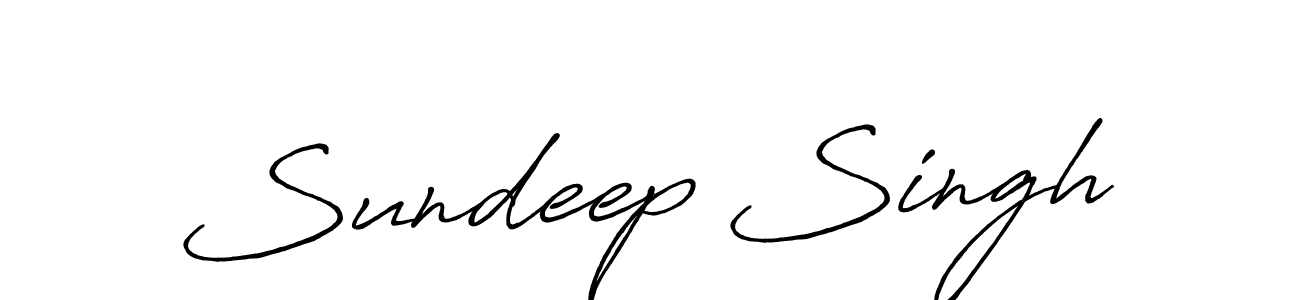 How to make Sundeep Singh signature? Antro_Vectra_Bolder is a professional autograph style. Create handwritten signature for Sundeep Singh name. Sundeep Singh signature style 7 images and pictures png