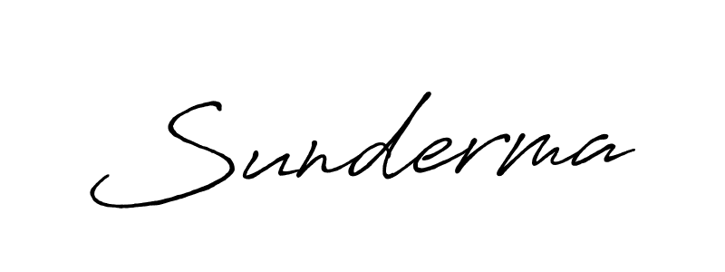 You should practise on your own different ways (Antro_Vectra_Bolder) to write your name (Sunderma) in signature. don't let someone else do it for you. Sunderma signature style 7 images and pictures png