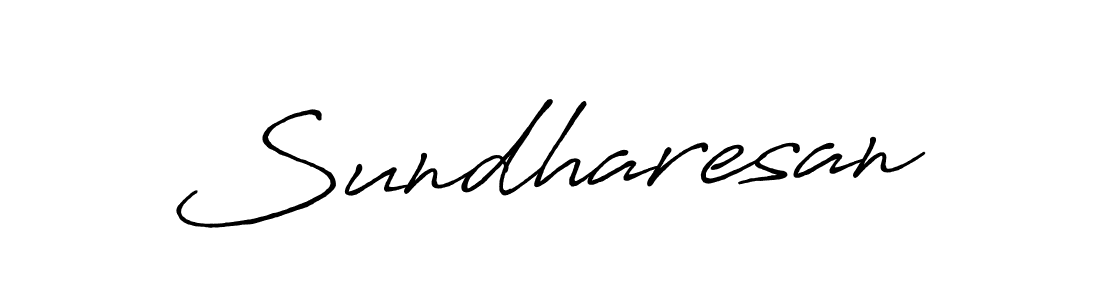 How to make Sundharesan signature? Antro_Vectra_Bolder is a professional autograph style. Create handwritten signature for Sundharesan name. Sundharesan signature style 7 images and pictures png