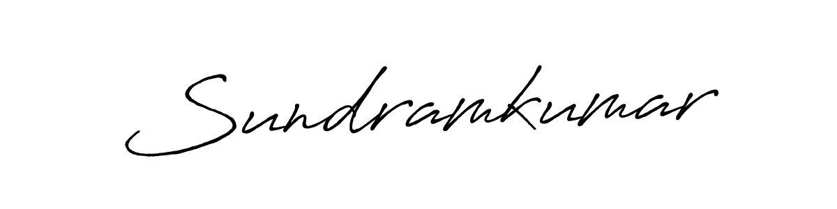 It looks lik you need a new signature style for name Sundramkumar. Design unique handwritten (Antro_Vectra_Bolder) signature with our free signature maker in just a few clicks. Sundramkumar signature style 7 images and pictures png