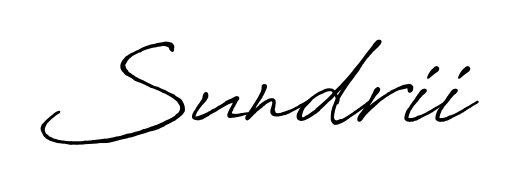 Similarly Antro_Vectra_Bolder is the best handwritten signature design. Signature creator online. You can use it as an online autograph creator for name Sundrii. Sundrii signature style 7 images and pictures png