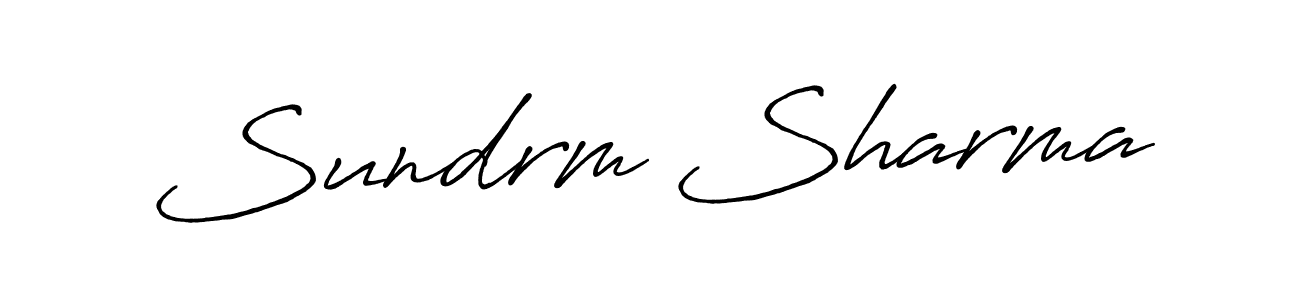Best and Professional Signature Style for Sundrm Sharma. Antro_Vectra_Bolder Best Signature Style Collection. Sundrm Sharma signature style 7 images and pictures png