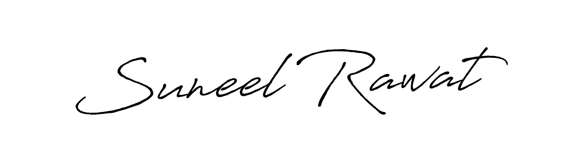 Once you've used our free online signature maker to create your best signature Antro_Vectra_Bolder style, it's time to enjoy all of the benefits that Suneel Rawat name signing documents. Suneel Rawat signature style 7 images and pictures png