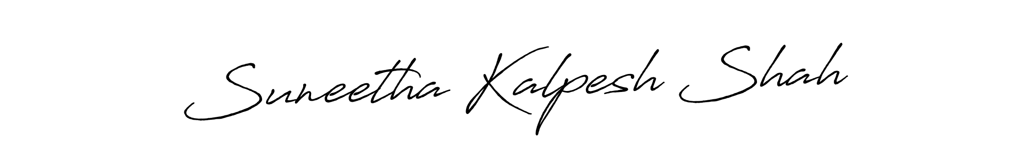 Also You can easily find your signature by using the search form. We will create Suneetha Kalpesh Shah name handwritten signature images for you free of cost using Antro_Vectra_Bolder sign style. Suneetha Kalpesh Shah signature style 7 images and pictures png