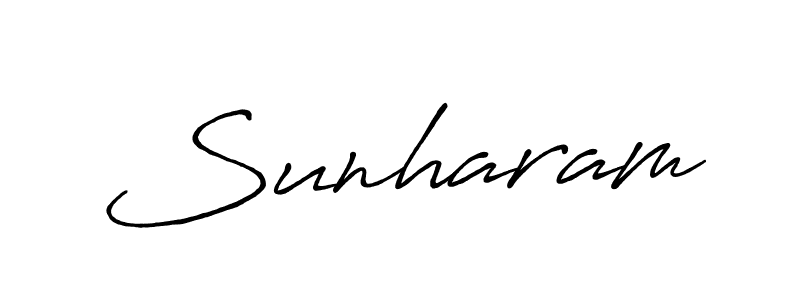 Best and Professional Signature Style for Sunharam. Antro_Vectra_Bolder Best Signature Style Collection. Sunharam signature style 7 images and pictures png