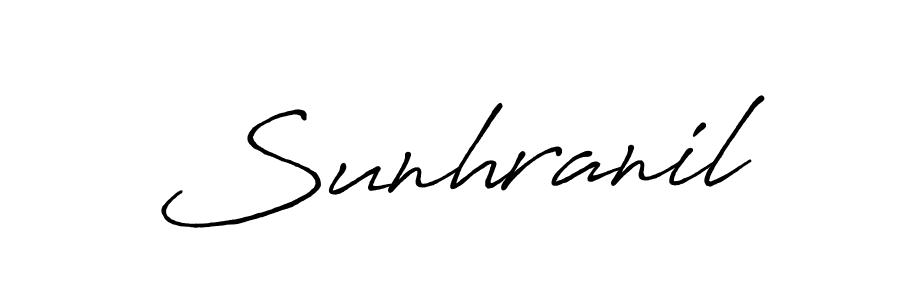 The best way (Antro_Vectra_Bolder) to make a short signature is to pick only two or three words in your name. The name Sunhranil include a total of six letters. For converting this name. Sunhranil signature style 7 images and pictures png