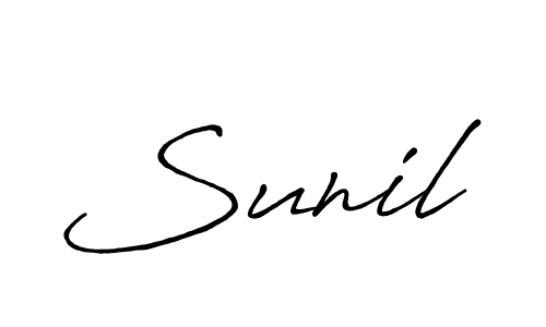 Once you've used our free online signature maker to create your best signature Antro_Vectra_Bolder style, it's time to enjoy all of the benefits that Sunil name signing documents. Sunil signature style 7 images and pictures png