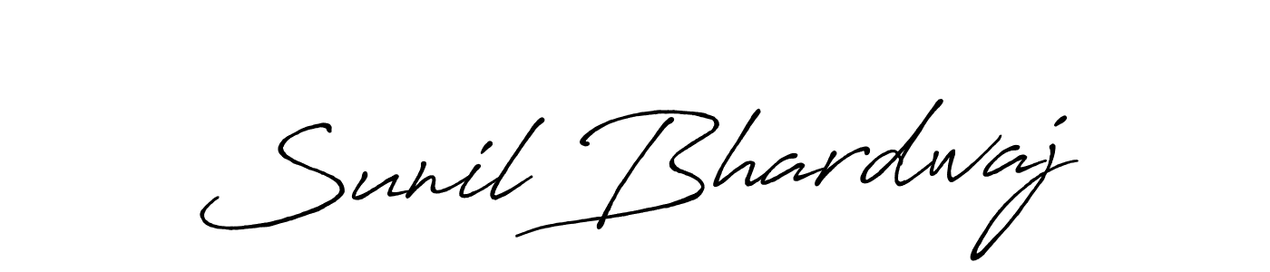 It looks lik you need a new signature style for name Sunil Bhardwaj. Design unique handwritten (Antro_Vectra_Bolder) signature with our free signature maker in just a few clicks. Sunil Bhardwaj signature style 7 images and pictures png