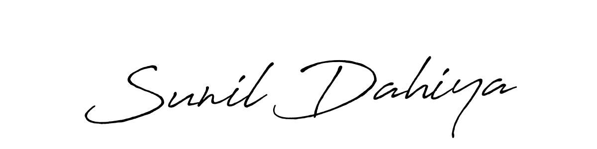 You can use this online signature creator to create a handwritten signature for the name Sunil Dahiya. This is the best online autograph maker. Sunil Dahiya signature style 7 images and pictures png