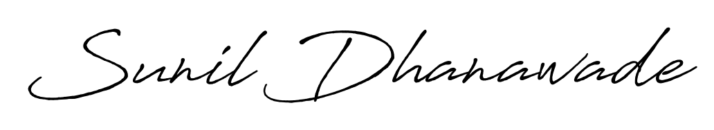 Create a beautiful signature design for name Sunil Dhanawade. With this signature (Antro_Vectra_Bolder) fonts, you can make a handwritten signature for free. Sunil Dhanawade signature style 7 images and pictures png